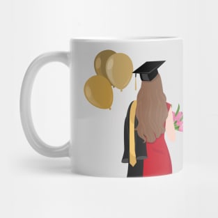 Girl Graduation Congrats Design Mug